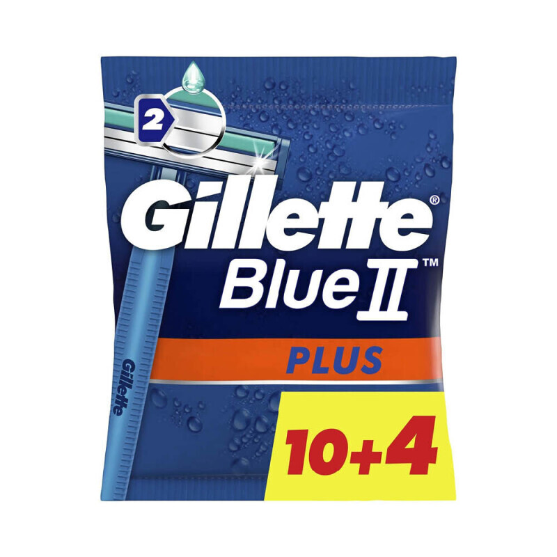 Gillette Blue2 Plus jednorázová holítka 10+4ks(20/ krt)