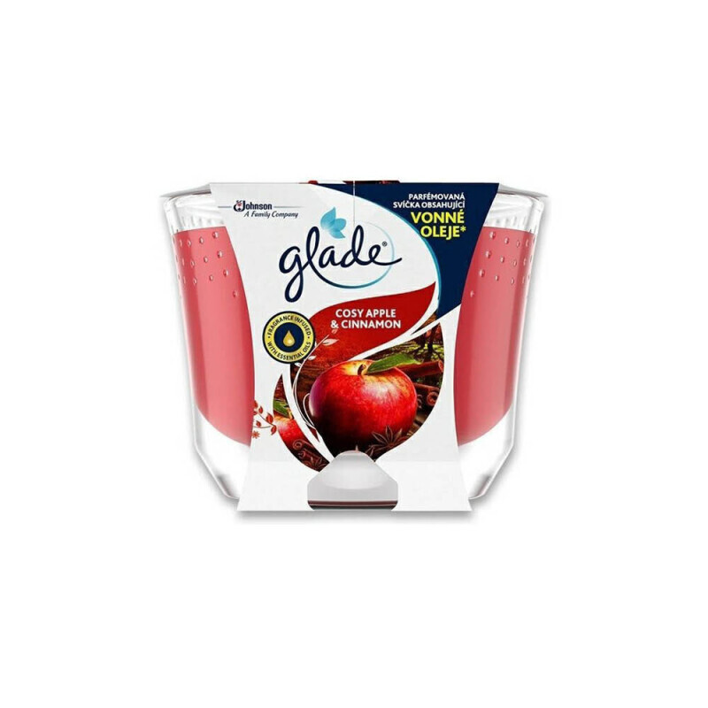 Glade by Brise Svíčka 224g Maxi Apple&Cinnamon CZ (4/krt)