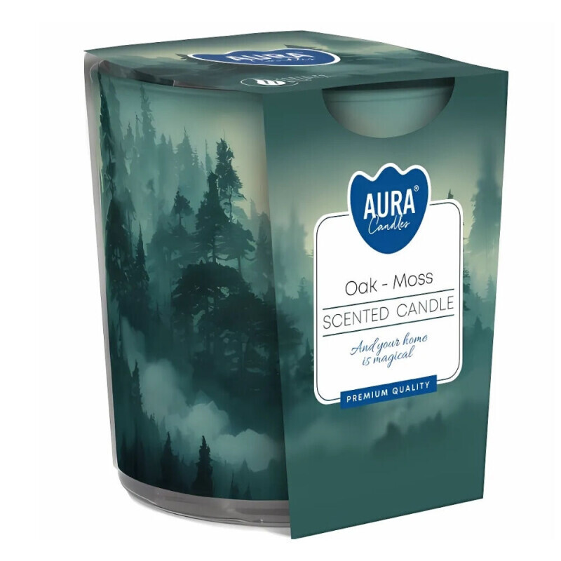 Bispol Svíčka ve skle SN72/100g Oak-moss(6/krt)