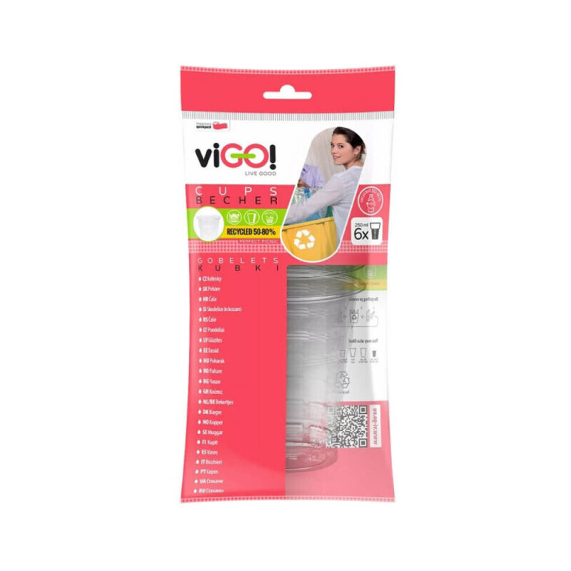 viGO! Kelímek 250ml/6ks (24/krt)