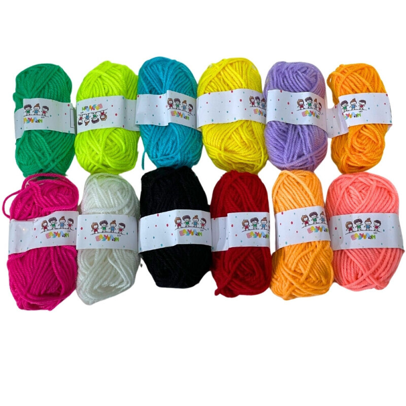 Vlna na pletení 10g (100/krt)