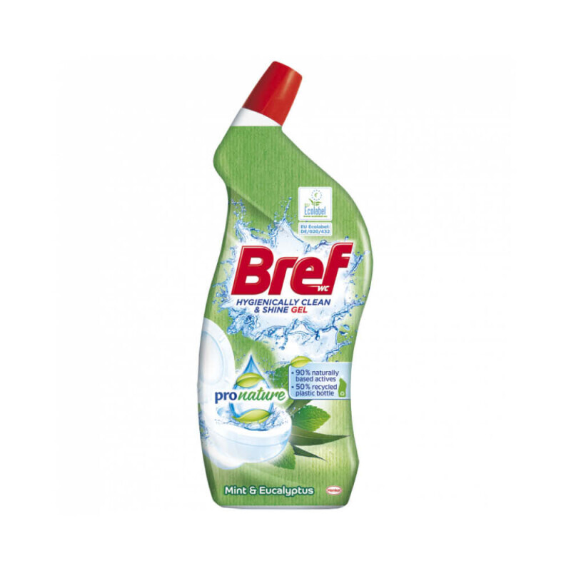 Bref 700ml WC gel Pro Nature Mint Eucalyptus (10/krt)