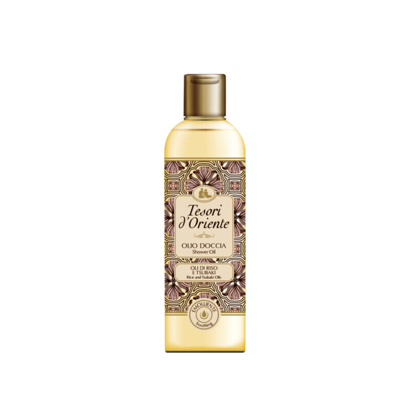 Tesori D'Oriente 250ml Shower Oil Rýžový Tsubaki (6/krt)
