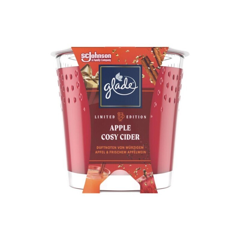 Glade by Brise Svíčka 129g Apple&Cosy Cider (6/krt)