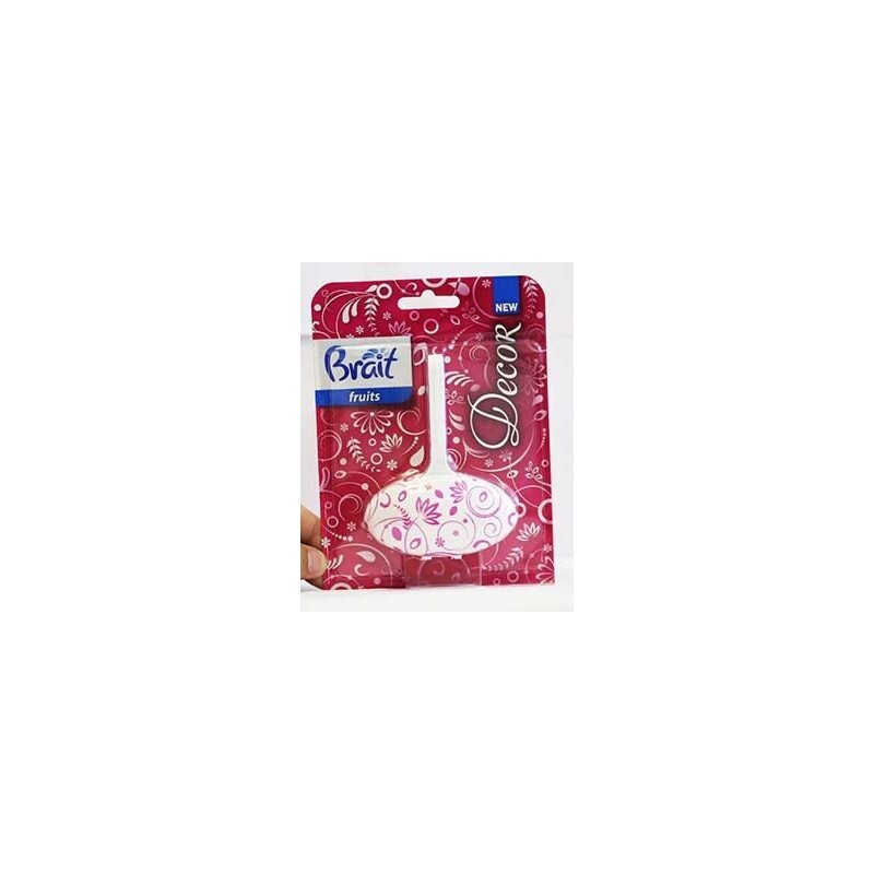 Brait 40g Decor blistr do WC Fruits (24/krt)