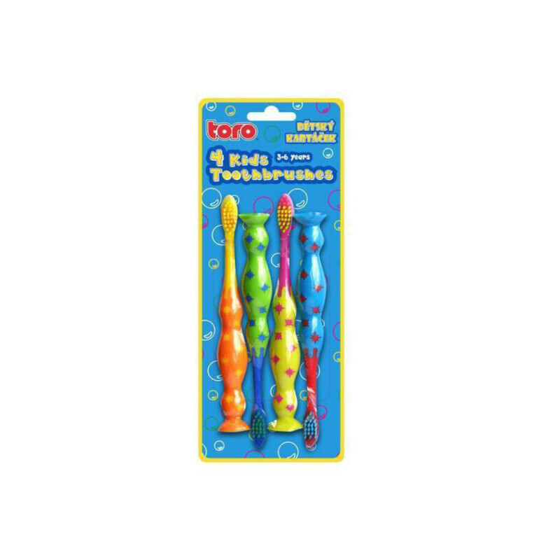 Toro Kartáček na zuby Kids 4ks (48/krt)