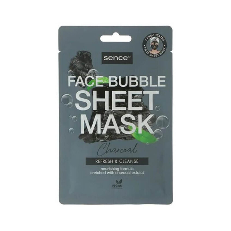Sence Maska na pleť 20ml Bubble Charcoal N (48/krt)