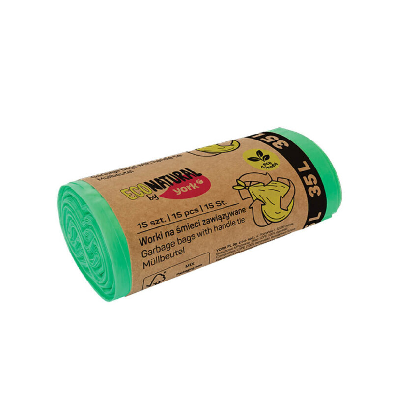 York Sáčky do koše Eco 35l/15ks (35/krt)
