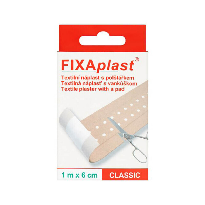 Fixaplast Náplast Classic 6cm*1m (20/bal)