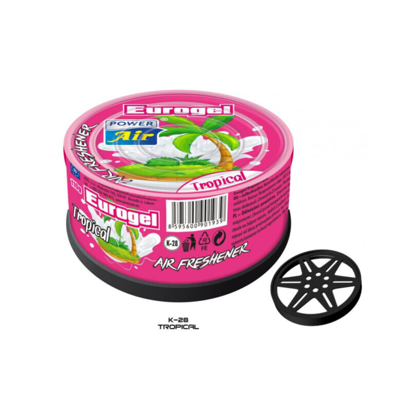 Power Air Car Eurogel Tropical Fruits (15/bal)
