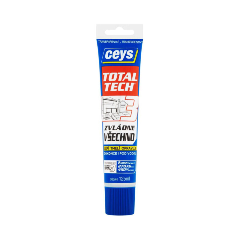 Ceys Total Tech Express 125ml transparent (12/krt)