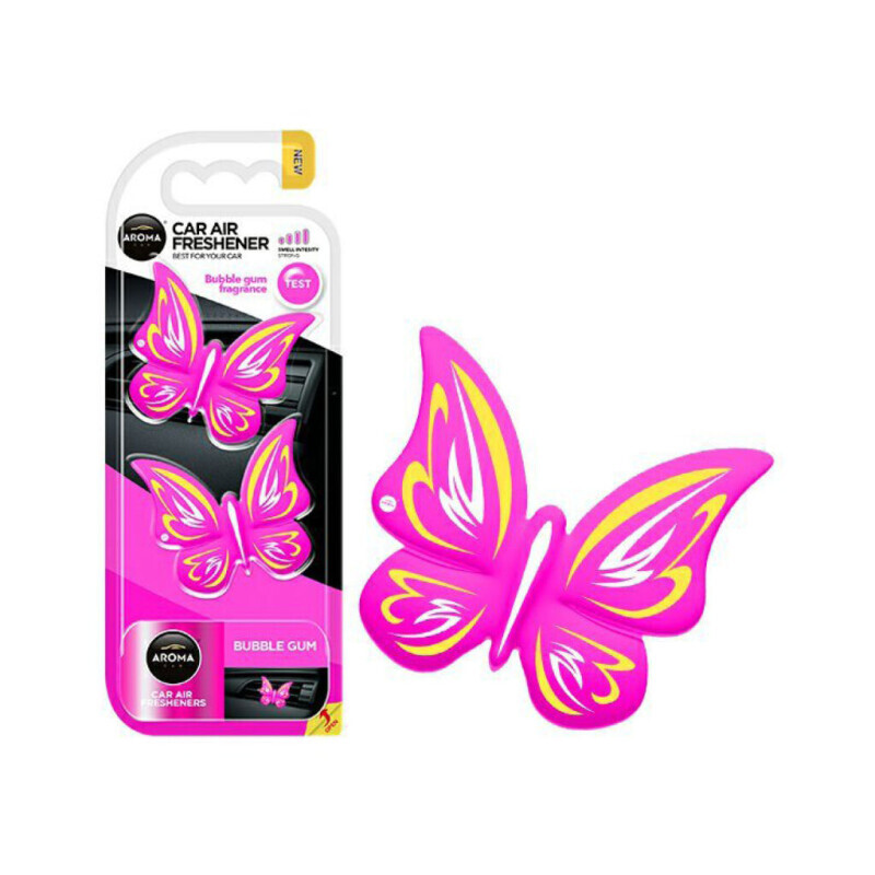 Aroma Car Butterflies Bubble Gum (10/krt)
