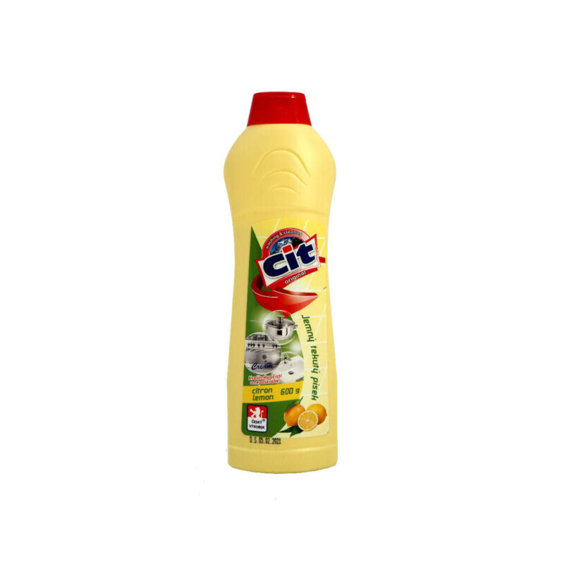 Cit 600g písek tekutý Lemon (10/bal)