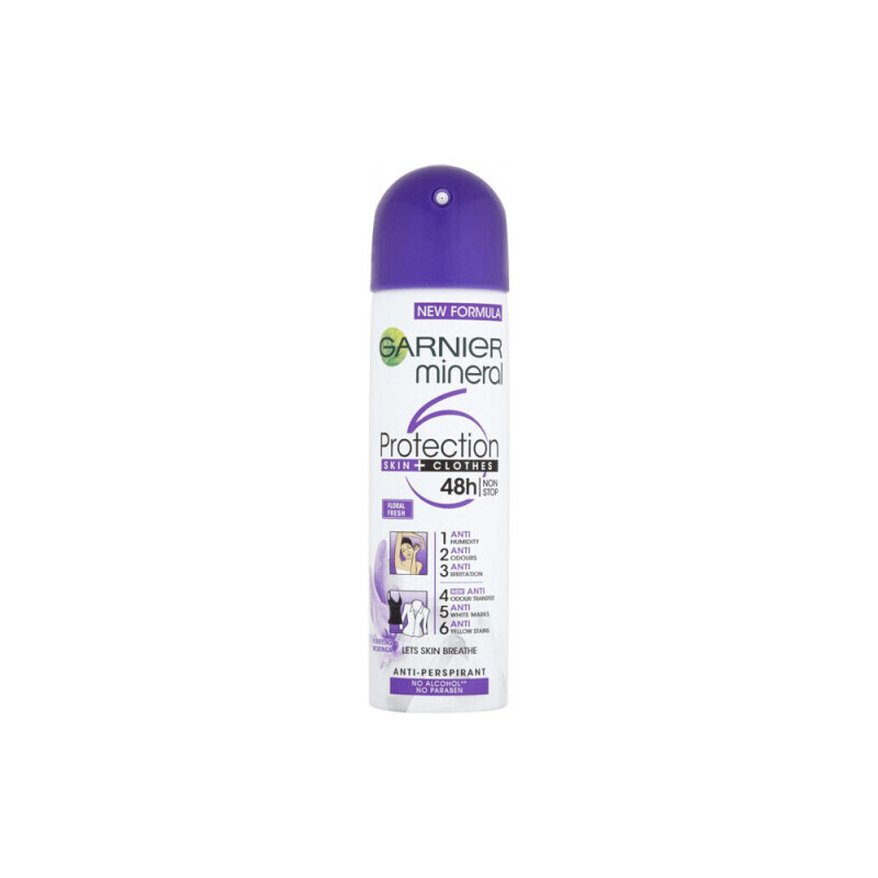 Garnier 150ml Deospray Mineral F Protect5 Floral (6/bal)