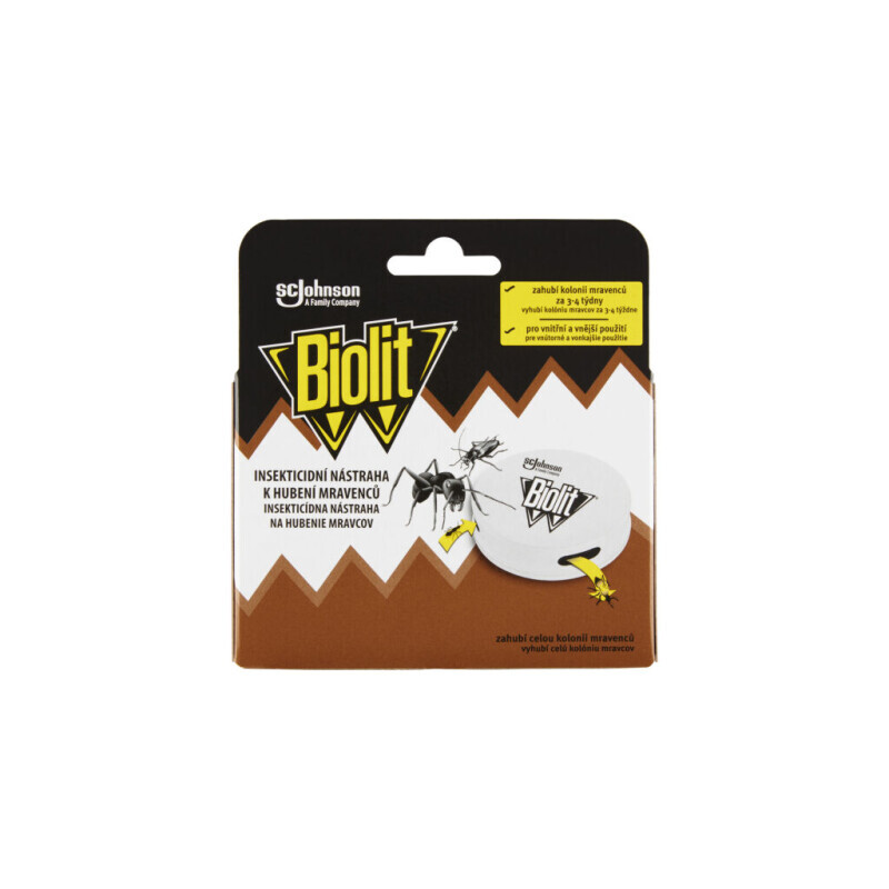 Biolit Insekticidní nástraha k hubení mravenců CZ (12/krt)