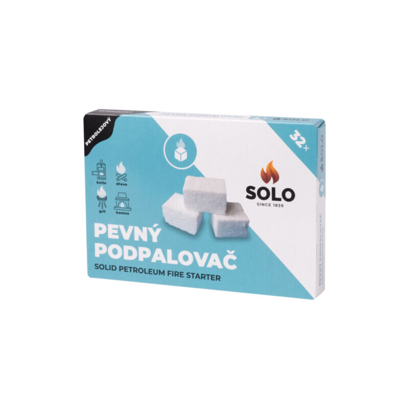 Solo Podpalovač pevný petrolejový 32ks  (24/krt)