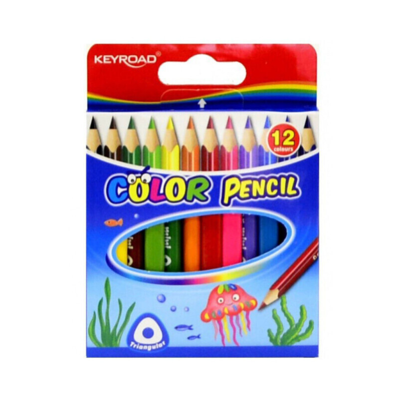 Keyroad Pastelky Ergo poloviční 12ks (24/bal 240/krt)