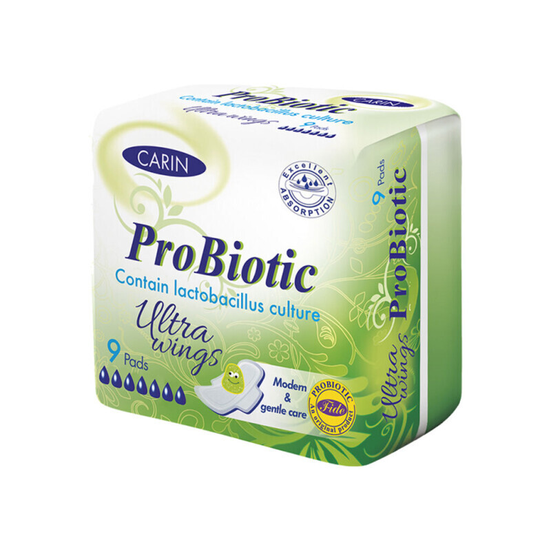 Carin vložky Ultra ProBiotic 9ks