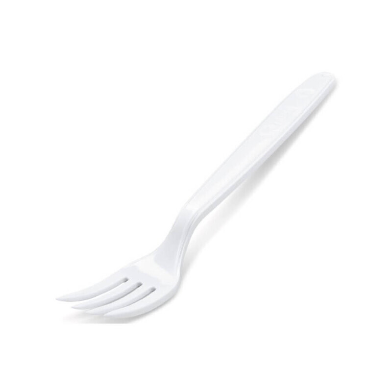 Vidlička plast PP 18cm/10ks White (130/krt)