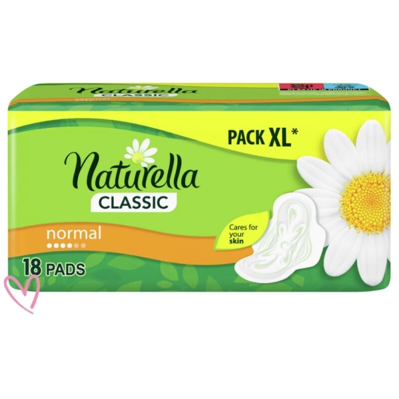 Naturella vložky Classic Normal 18ks (10/krt)