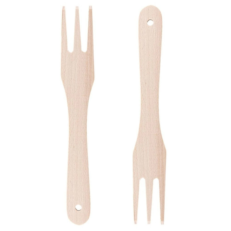 Vidlice dřevěná 30cm