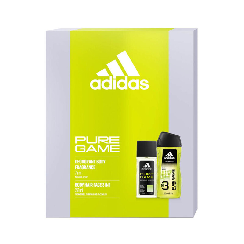 Adidas Dár.sada M 75ml DNS+250ml SG Pure Game (6/krt)