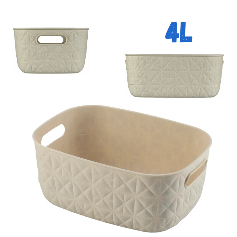 Curver Košík plast 4L Bílá (6/krt)