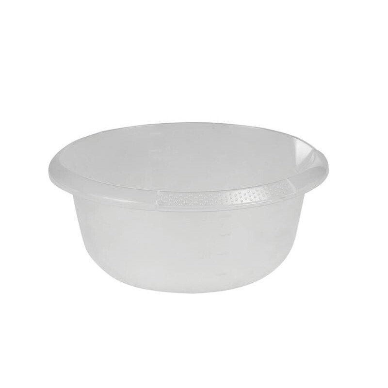 Miska kulatá s výlevkou Ø 24x10 2,5Ltransp. (10/krt)