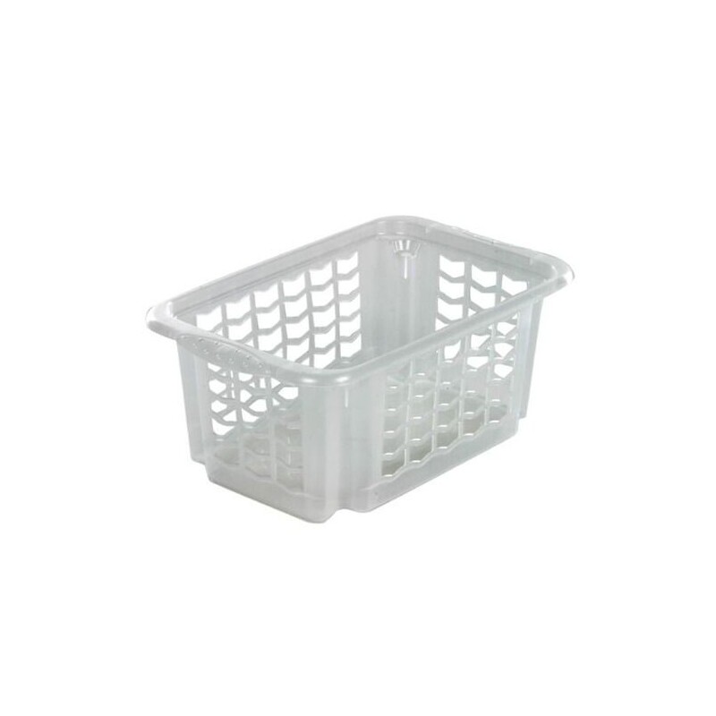 otočné stohovací koše 30x20x13 transp. (10/krt)