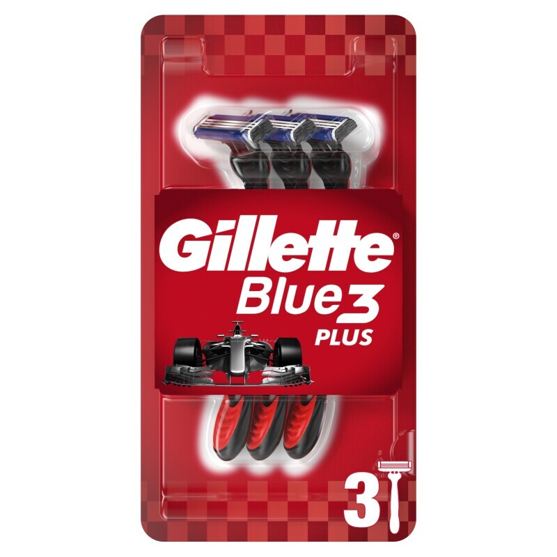 Gillette Blue3 Holítka Pride 3ks(6/krt)