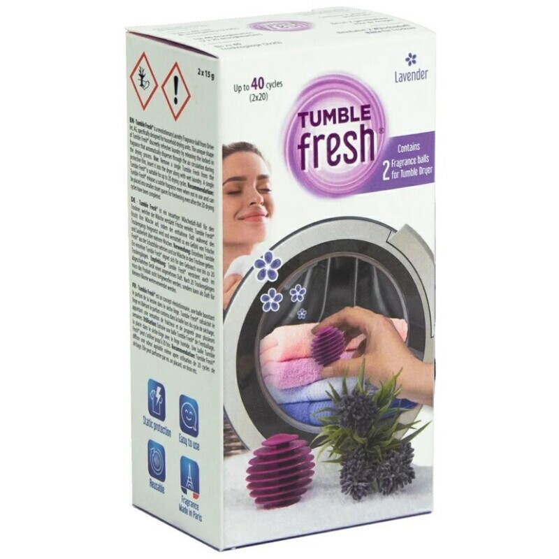 Tumble Fresh Míčky do sušičky Lavender 2ks 2in1 (12/krt)