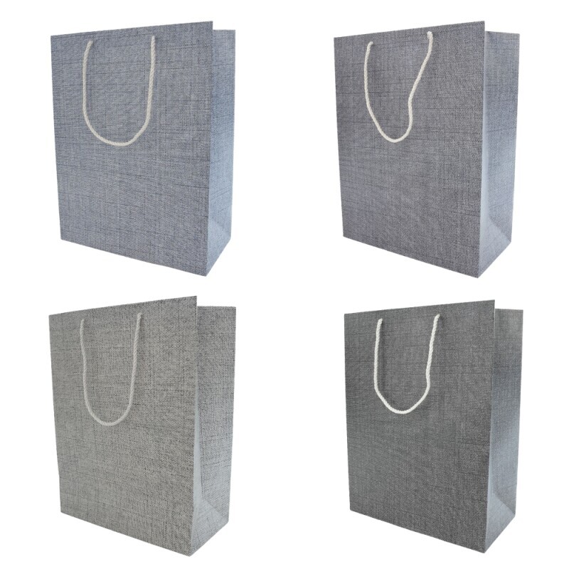 Dárková taška ''XL'' Grey (12/bal 288/krt)