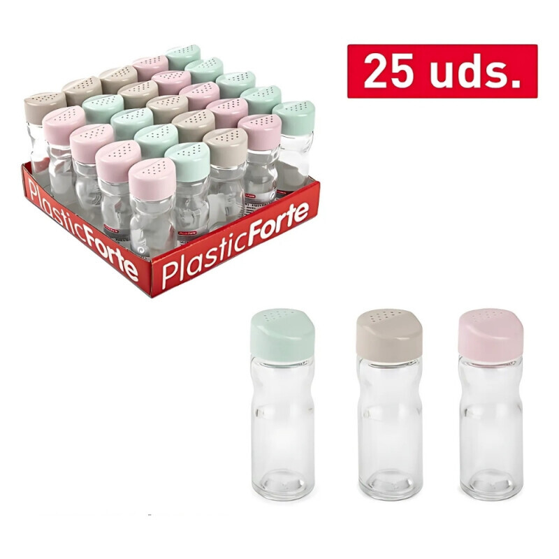 Plastic Forte Slánka 3x3x9cm Surt (25/krt)