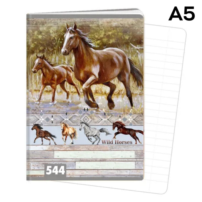 Argus Sešit A5/544 Wild Horse (6/bal)
