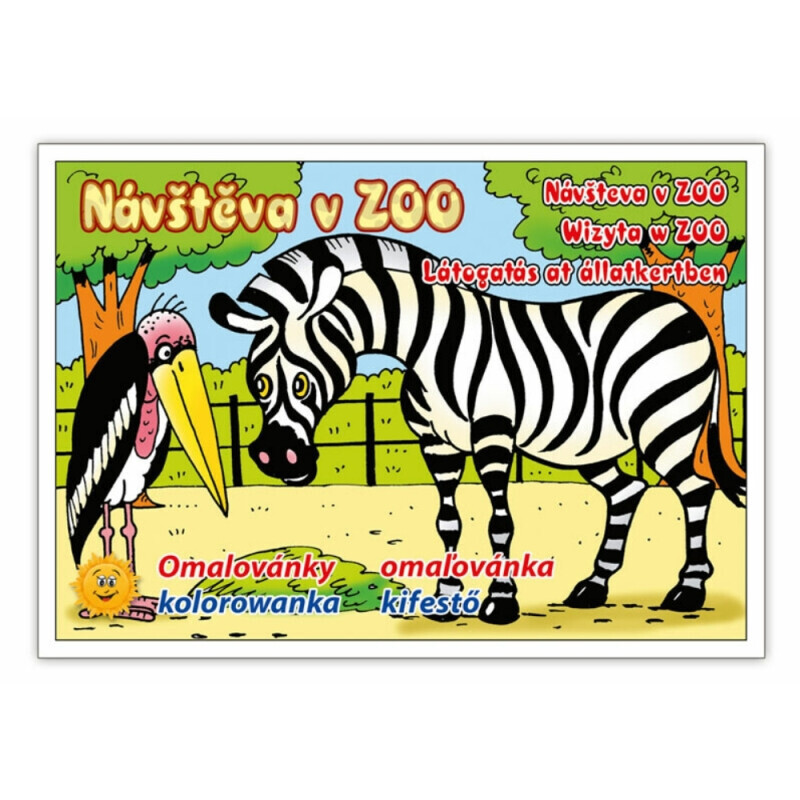 MFP Omalovánky Návštěva v ZOO