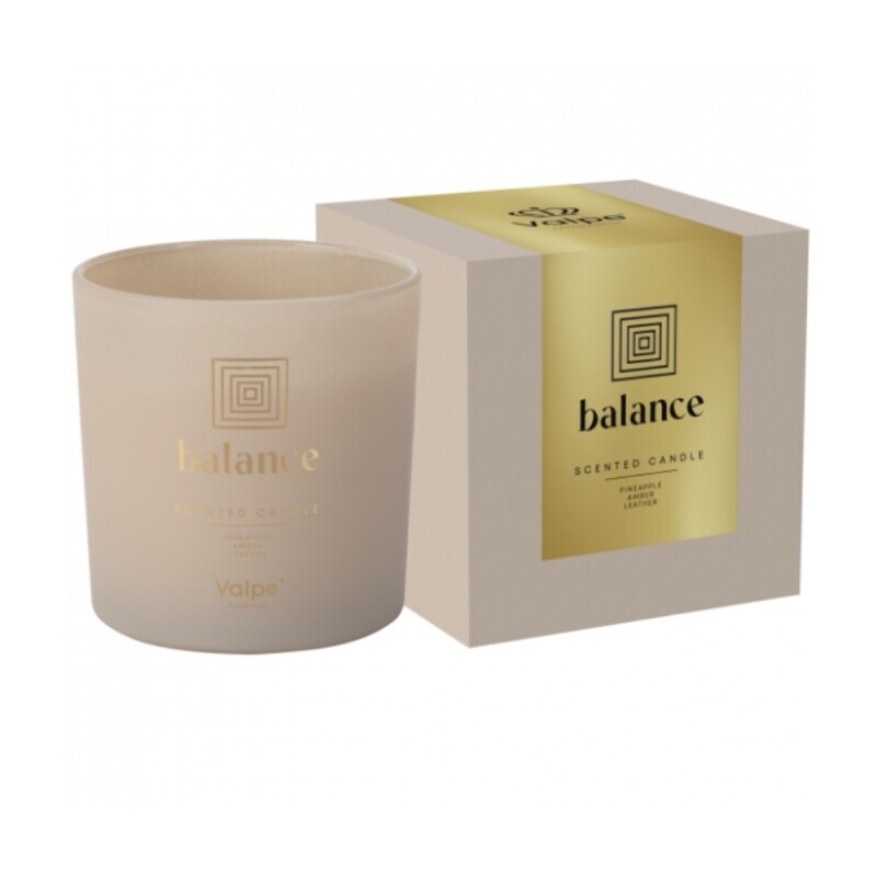 Bispol Svíčka ve skle SN100/300g 2knoty Balance(6/krt)