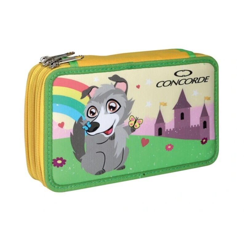 Concorde Penál etui Volfík 2 patra (12/bal 48/krt)