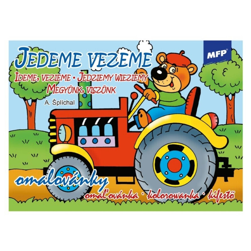 MFP Omalovánky Jedeme vezeme