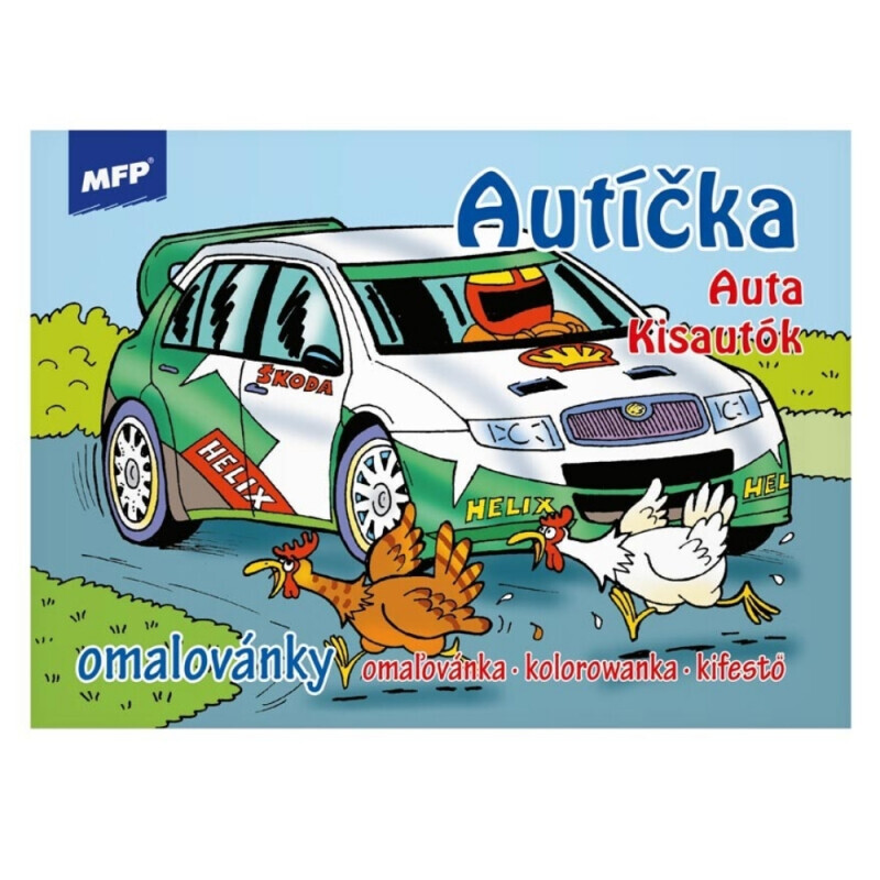 MFP Omalovánky Autíčka