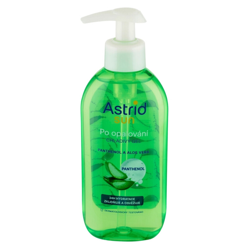Astrid Sun 200ml Ledově Chladivý Gel Po Opalování