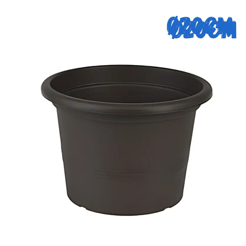 Květináč Campanula Ø20cm hnědá (10/krt)