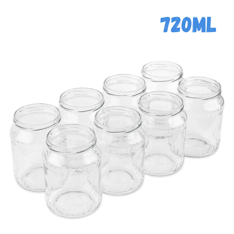 Sklenice zavařovací 735ml 8ks