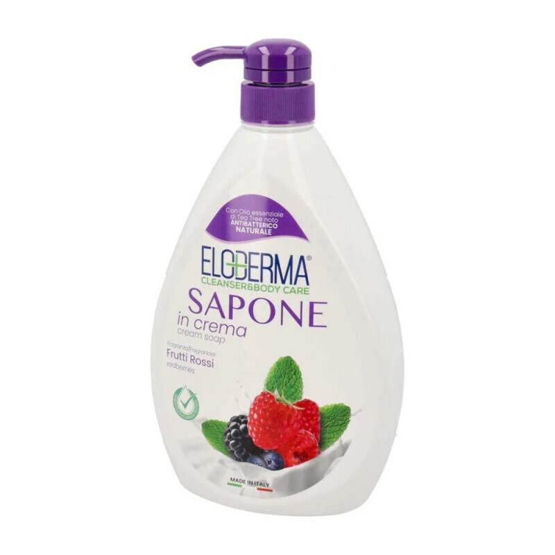 Eloderma 1l Mýdlo na ruce Červené ovoce (6/krt)
