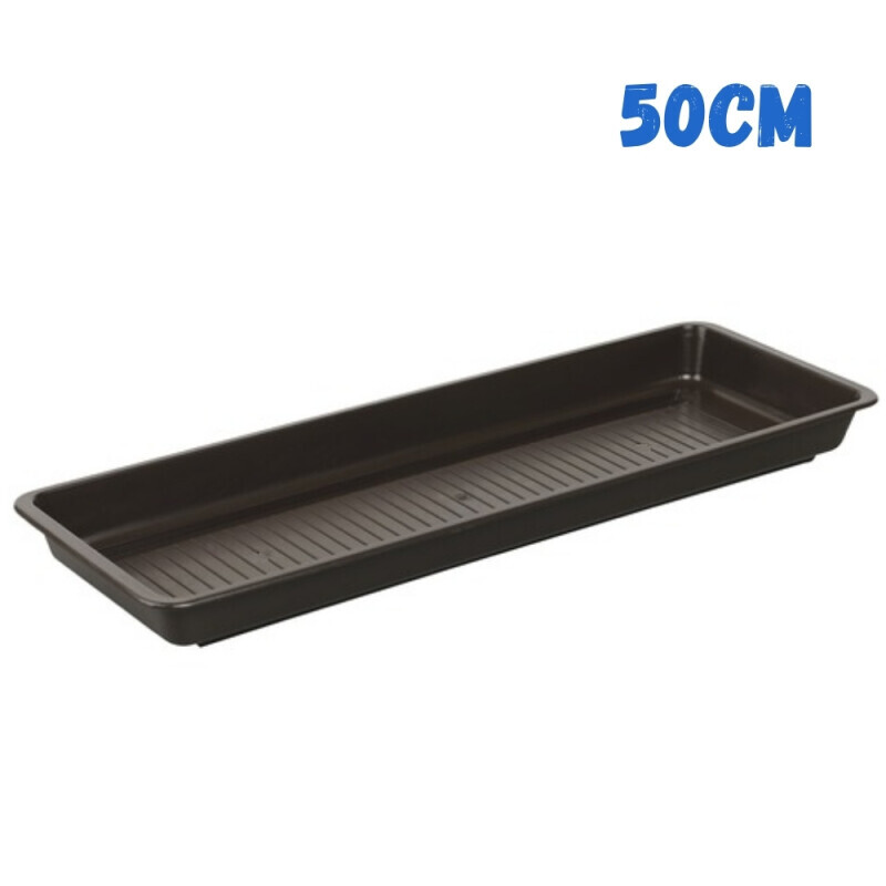 Miska pod květináč Garden 50cm hnědá (25/krt)