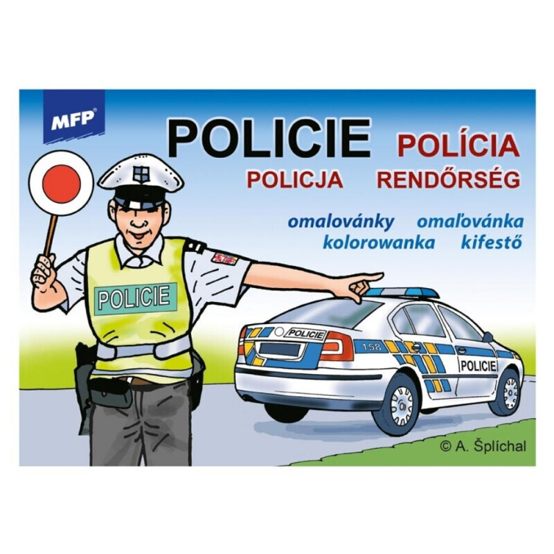 MFP Omalovánky Policie