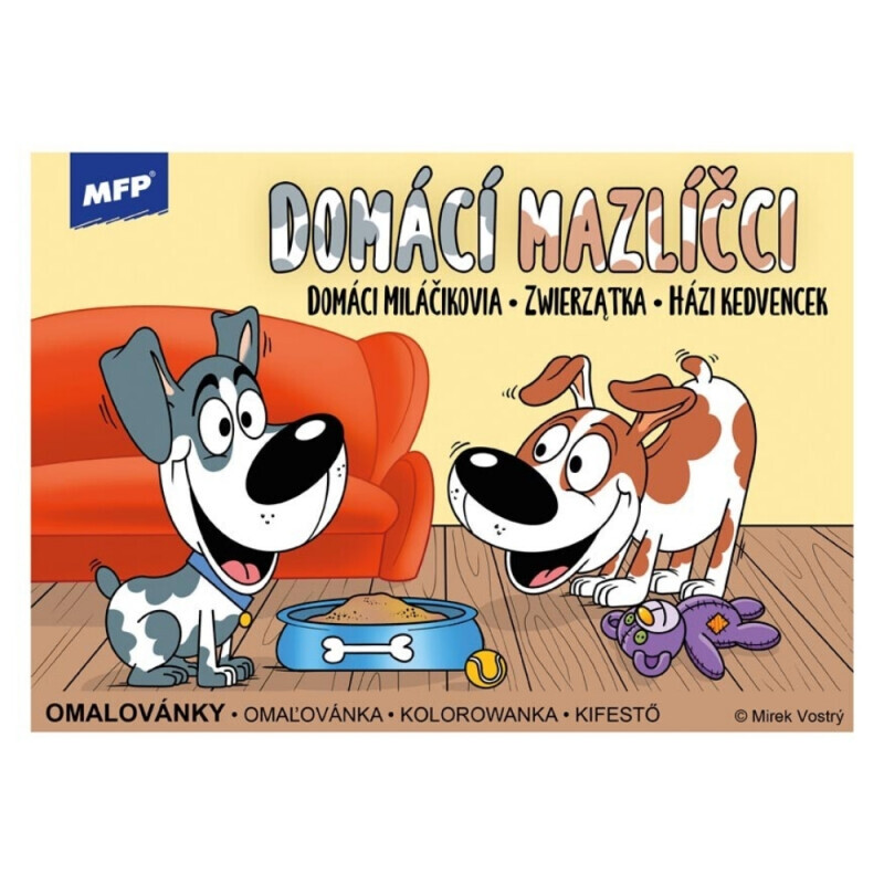 MFP Omalovánky Domácí mazlíčci