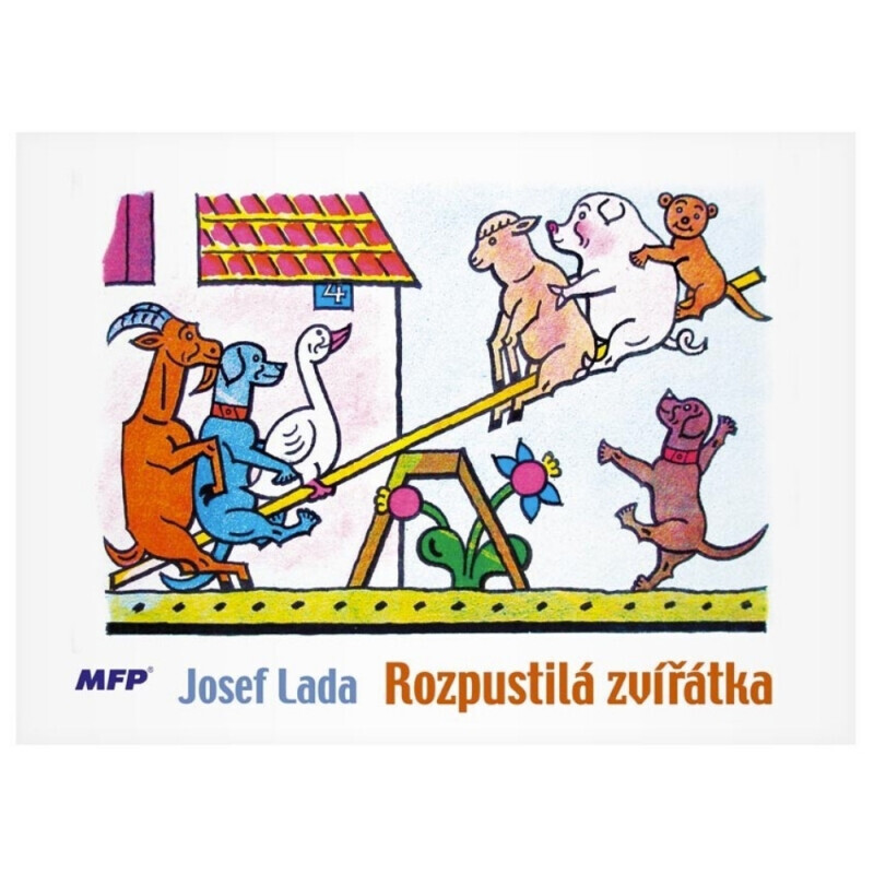 MFP Omalovánky Lada - Rozpustilá zvířátka