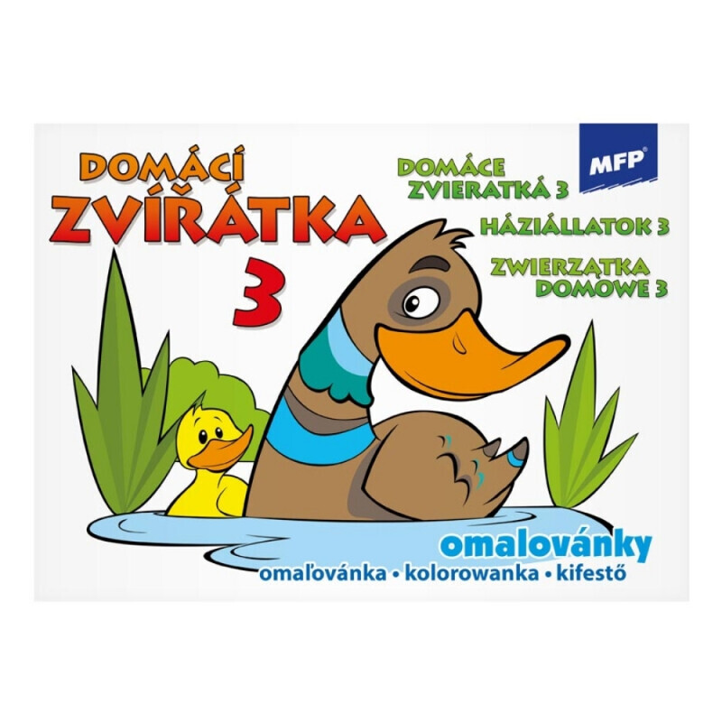 MFP Omalovánky Domácí zvířátka 3