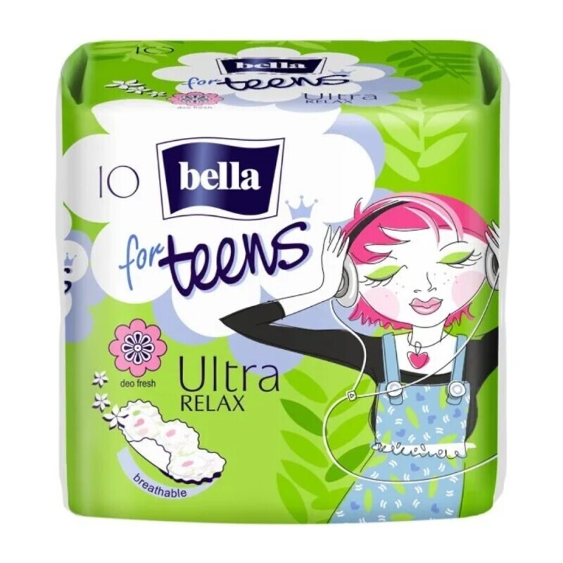Bella Vložky For Teens Ultra Relax 10ks (36/krt)