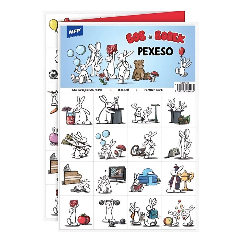 MFP Pexeso 3xA4 Bob a Bobek